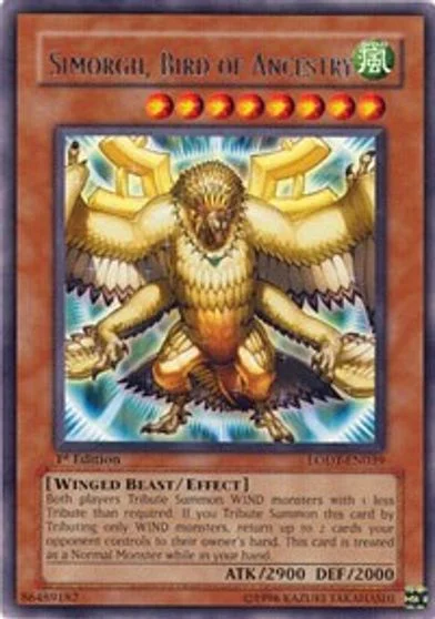Simorgh, Bird of Ancestry [1st Edition] LODT-EN039