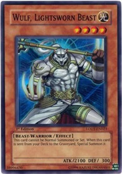 Wulf, Lightsworn Beast LODT-EN023