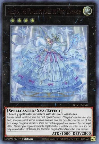 Rilliona, the Wondrous Magistus Witch Wardrobe [1st Edition] LIOV-EN042