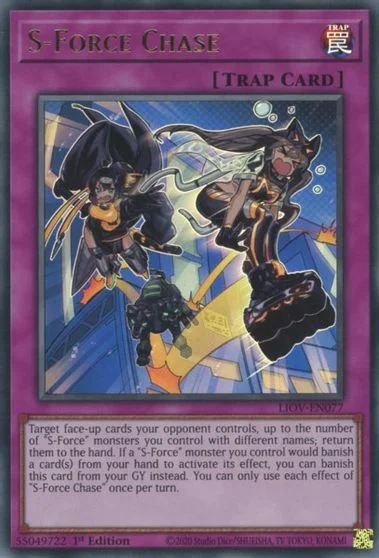 S-Force Chase [1st Edition] LIOV-EN077
