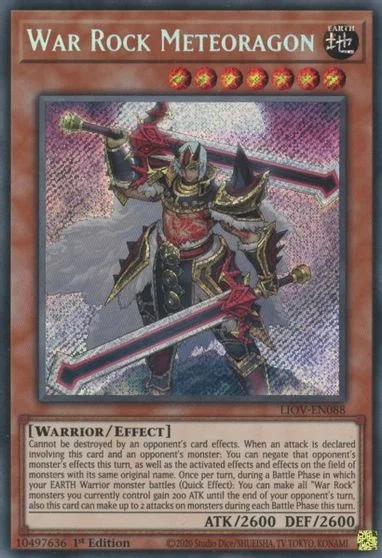 War Rock Meteoragon [1st Edition] LIOV-EN088