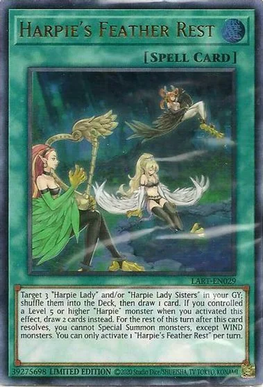 Harpie's Feather Rest LART-EN029