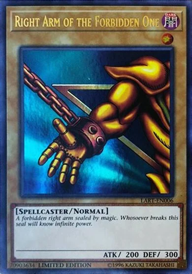 Right Arm of the Forbidden One LART-EN006