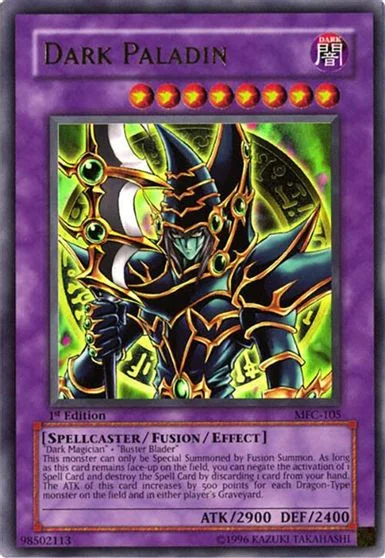 Dark Paladin [1st Edition] MFC-105