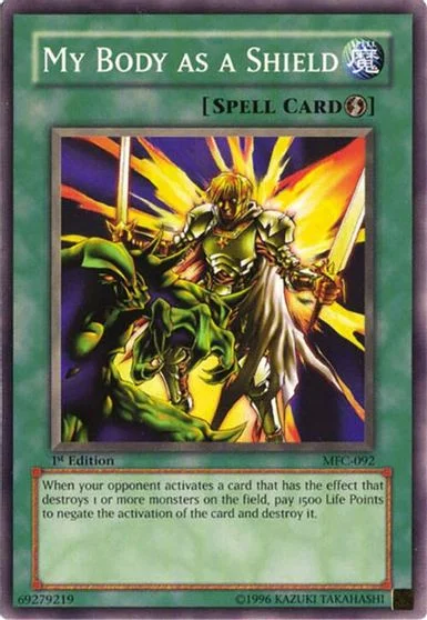 My Body as a Shield [1st Edition] MFC-092