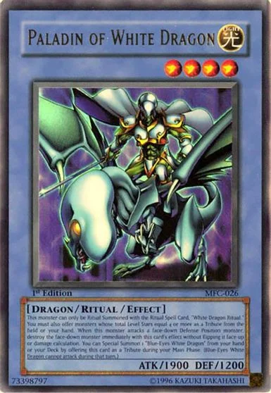 Paladin of White Dragon [1st Edition] MFC-026