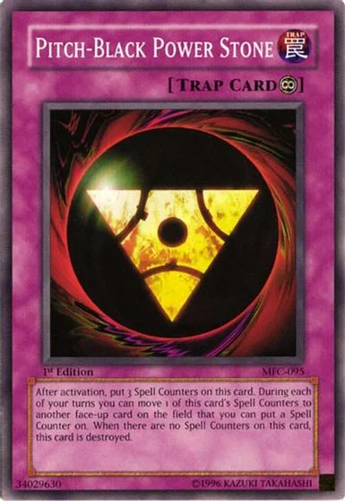Pitch-Black Power Stone [1st Edition] MFC-095