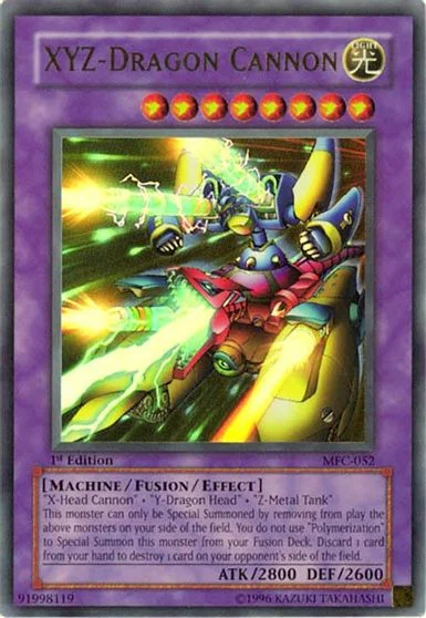 XYZ-Dragon Cannon [1st Edition] MFC-052