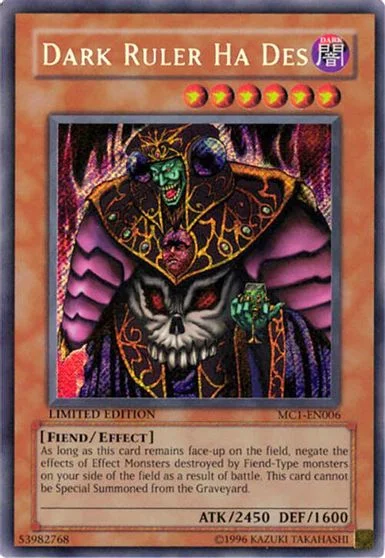 Dark Ruler Ha Des MC1-EN006