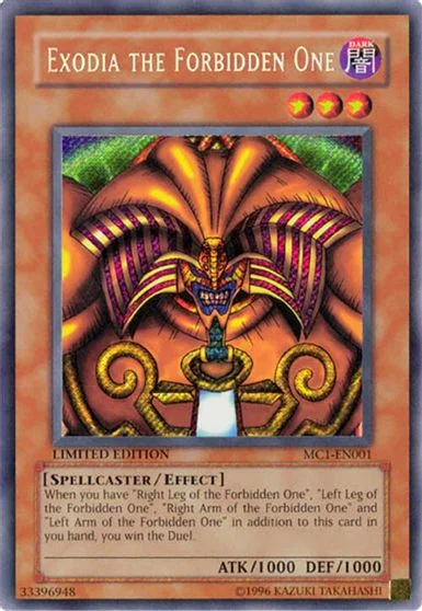 Exodia the Forbidden One MC1-EN001