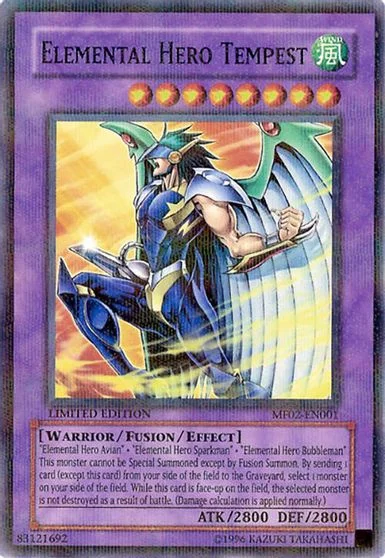 Elemental HERO Tempest MF02-EN001