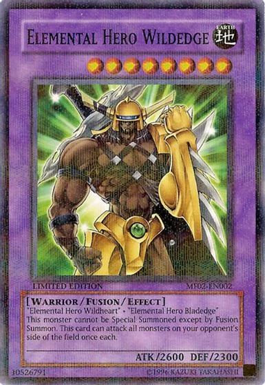 Elemental HERO Wildedge MF02-EN002