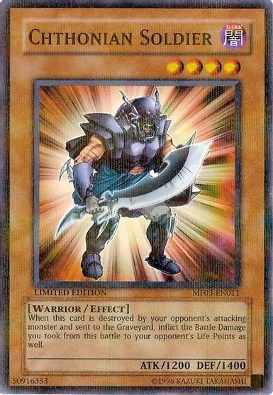 Chthonian Soldier MF03-EN011