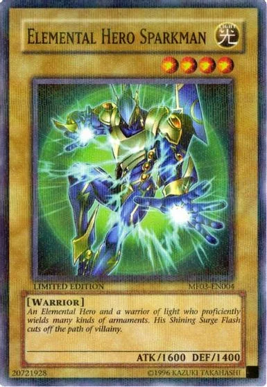 Elemental HERO Sparkman MF03-EN004