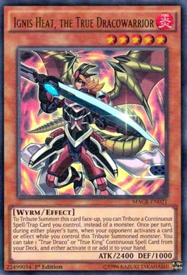 Ignis Heat, the True Dracowarrior [1st Edition] MACR-EN021
