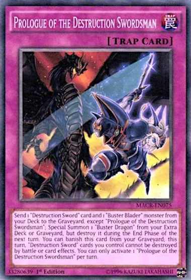 Prologue of the Destruction Swordsman [1st Edition] MACR-EN075