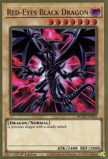 Red-Eyes Black Dragon MGED-EN003
