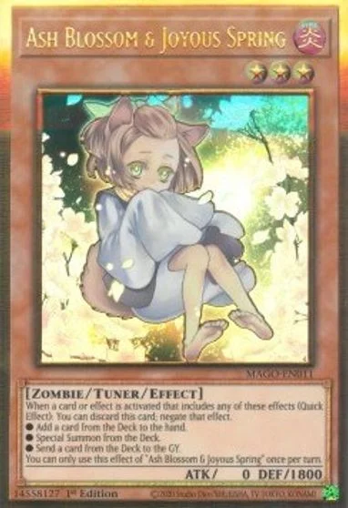 Ash Blossom & Joyous Spring [Alternate Art] MAGO-EN011