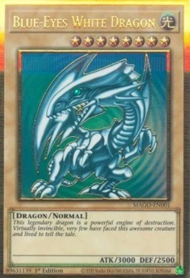 Blue-Eyes White Dragon MAGO-EN001