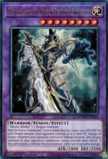 Buster Blader, the Dragon Destroyer Swordsman MAGO-EN101