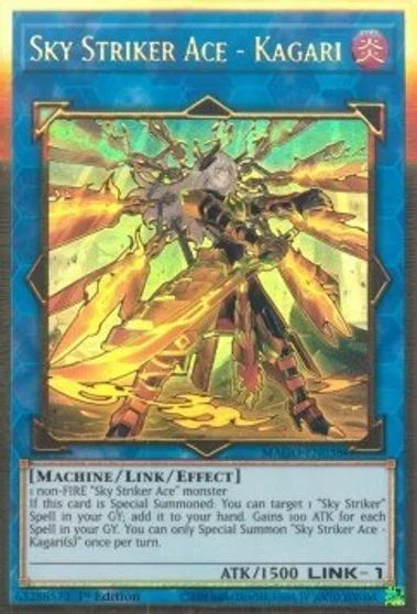 Sky Striker Ace - Kagari [Alternate Art] MAGO-EN038