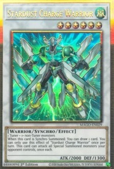 Stardust Charge Warrior MAGO-EN029