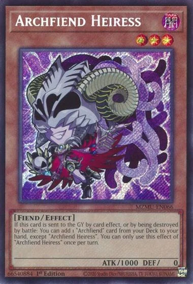 Archfiend Heiress MZMU-EN066