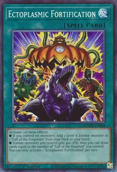 Ectoplasmic Fortification [Collector's Rare] MZMU-EN008