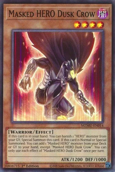 Masked HERO Dusk Crow MZMU-EN014