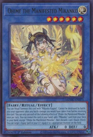 Ohime the Manifested Mikanko MZMU-EN073