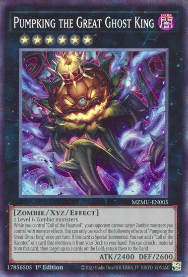 Pumpking the Great Ghost King [Collector's Rare] MZMU-EN005
