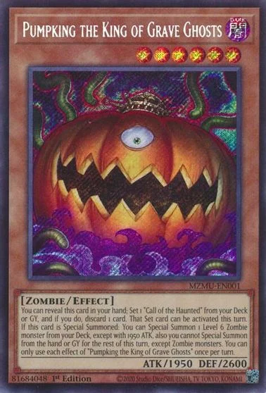 Pumpking the King of Grave Ghosts MZMU-EN001