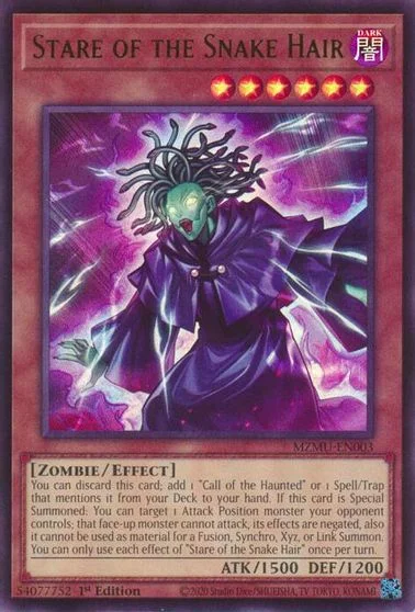 Stare of the Snake Hair MZMU-EN003