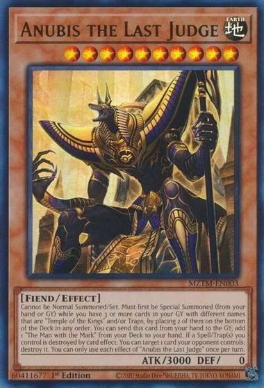 Anubis the Last Judge MZTM-EN003