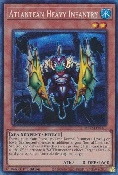 Atlantean Heavy Infantry [Collector's Rare] MZTM-EN073