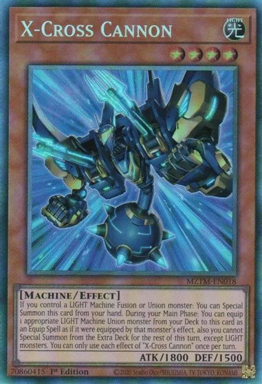 X-Cross Cannon [Collector's Rare] MZTM-EN018