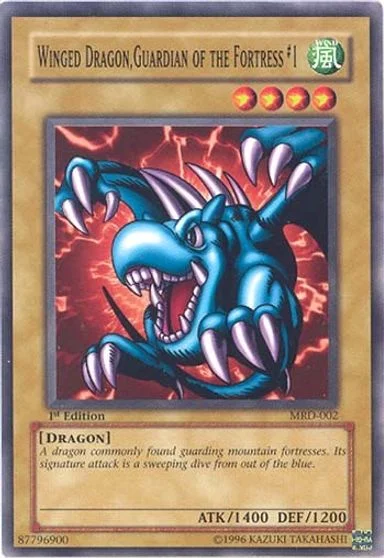 Winged Dragon, Guardian of the Fortress [1st Edition] MRD-002