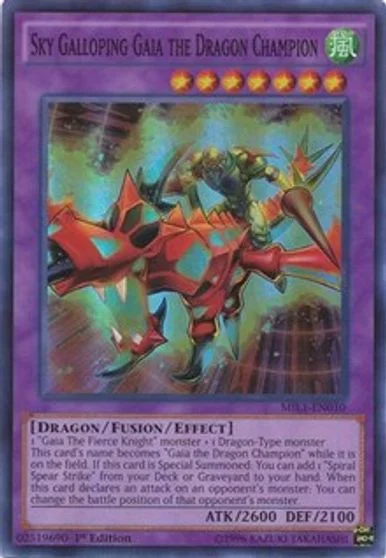 Sky Galloping Gaia the Dragon Champion MIL1-EN010