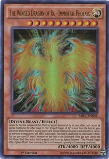 The Winged Dragon of Ra - Immortal Phoenix MIL1-EN001