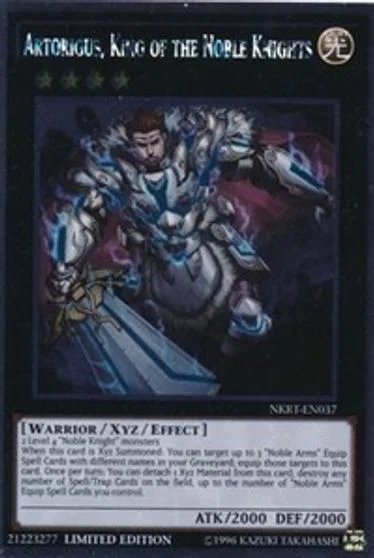 Artorigus, King of the Noble Knights NKRT-EN037