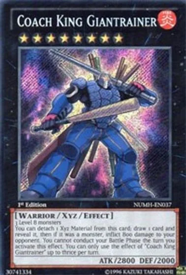 Coach King Giantrainer [1st Edition] NUMH-EN037