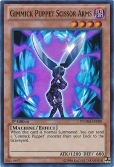 Gimmick Puppet Scissor Arms NUMH-EN008