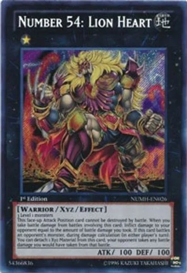 Number 54: Lion Heart NUMH-EN026