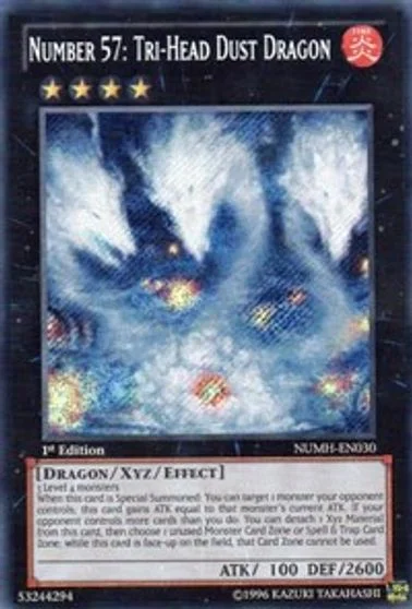 Number 57: Tri-Head Dust Dragon NUMH-EN030
