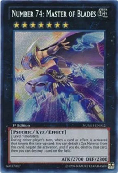Number 74: Master of Blades [1st Edition] NUMH-EN032
