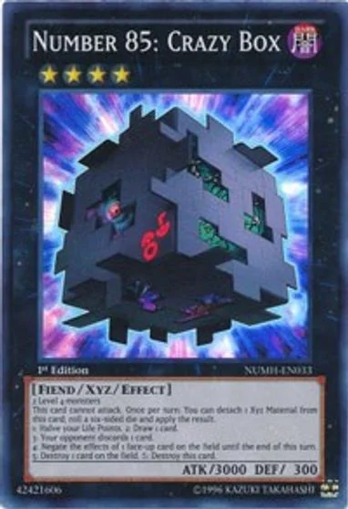 Number 85: Crazy Box [1st Edition] NUMH-EN033