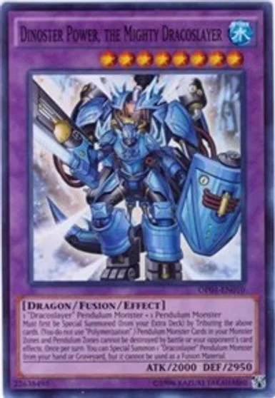 Dinoster Power, the Mighty Dracoslayer OP01-EN010