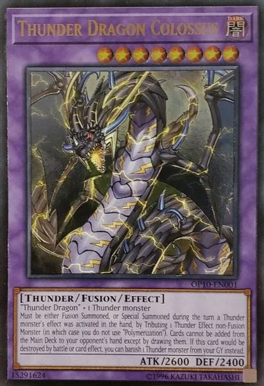 Thunder Dragon Colossus OP10-EN001