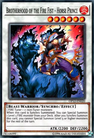 Brotherhood of the Fire Fist - Horse Prince OP12-EN020