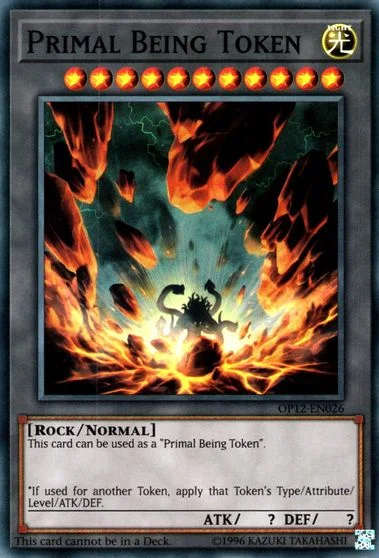 Primal Being Token OP12-EN026